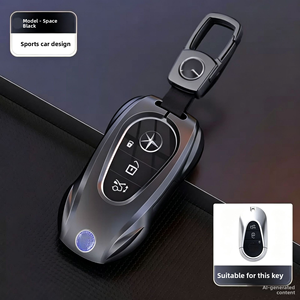 เคสกุญแจรถยนต์ - ฝาครอบป้องกันกุญแจสำหรับ Mercedes-Benz GLC 300L, C260L, E300L รุ่นใหม่, C200L, A2 - Product Image 6