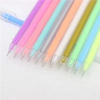 Pena gel kuning neon pena gel logo pena highlighter transparan