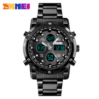 Jam Tangan Pria Skmei 1389 Baru, Sport, Tahan Air, Analog Digital