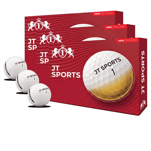 Pelotas de Golf Metálicas de Color Rojo/Plateado/Dorado con Logotipo Personalizado, Pelota de Golf con Empaque Metálico Personalizado - Product Image 1