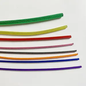 Tất cả các kích cỡ PVC bọc thép Cable Rope 5/32 inch đến 7/16 inch Wire Rope 7x7 / 7x19 nhà máy giá dây thừng Dây Bán buôn trực tiếp