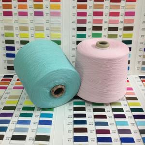 Fio de Algodão Comprimido Tingido 40 Contagens/2 Muitas Cores em Estoque Fio de Algodão Puro - Product Image 1