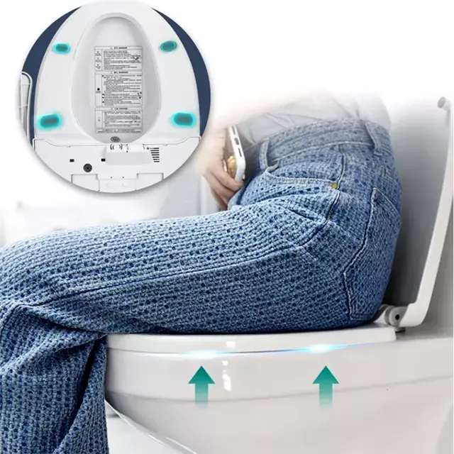 Sıcak satış elektrikli sıhhi ürünler akıllı tuvalet kase banyo WC akıllı akıllı bide tuvalet kapağı koltuk 510mm