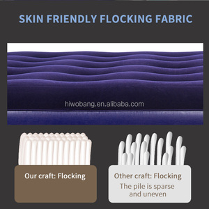 Colchón de aire para acampar precio de fábrica colchón de aire inflable colchón de aire para viajar al aire libre - Product Image 6