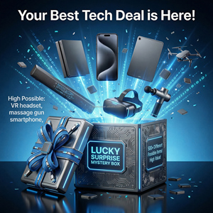 <span class=keywords><strong>Caja</strong></span> <span class=keywords><strong>Misteriosa</strong></span> de Electrónicos de Alta Calidad, Sorpresa Aleatoria de 1-3 Piezas, Más de 500 Artículos Diferentes Disponibles, VR, Smartphone, etc. - Product Image 2
