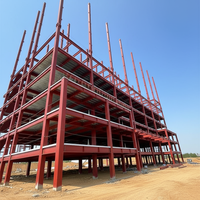 Construcción de Naves Industriales Prefabricadas Modulares, Diseño de Almacenes, Cobertizos de Almacenamiento con Estructura Metálica, Diseño Moderno de Alta Gama