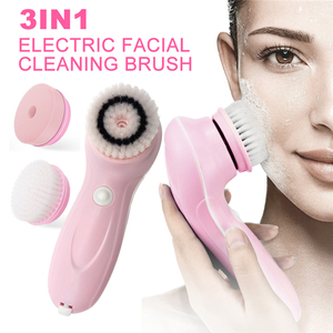 <span class=keywords><strong>Brosse</strong></span> nettoyante pour le <span class=keywords><strong>visage</strong></span>, outil exfoliant avec 2 têtes de <span class=keywords><strong>brosse</strong></span> - Product Image 2