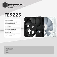 Ventilateur CPU FEZCOOL FE9225, ventilateur de serveur, radiateur CPU 92mm 4 broches PWM, cuivre et aluminium, silencieux, roulement fluide, système de refroidissement pour PC de jeu