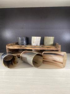 Cuerno de Búfalo para Beber, Lujoso, Hecho a Mano, Ecológico, con Borde de Latón, Pulido a Mano, Decoración Religiosa Vikinga para el Hogar, Venta al por Mayor - Product Image 5