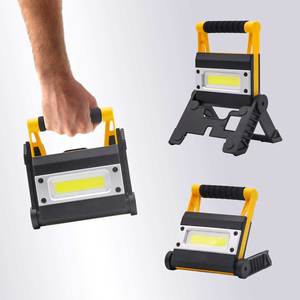 Base magnetica Super Luminoso 10W 1200LM Portatile Ricaricabile A <span class=keywords><strong>LED</strong></span> Lampada di Lavoro e Gancio COB Proiettore - Product Image 2