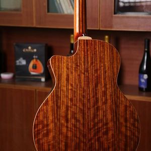 กีตาร์โปร่งไฟฟ้า XLARRY Wings คุณภาพสูง ไม้หน้า Spruce ไม้หลัง Walnut ขนาด 41 นิ้ว - Product Image 3
