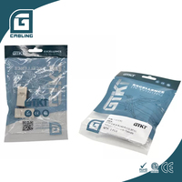 Jack Modular RJ45 Gcabling 8P8C Keystone Tanpa Alat, Jack Terproteksi Cat 6 6a, Konektor Dinding RJ45, Jack Keystone Cat6 Cat6a