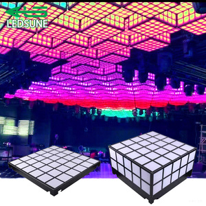 New <span class=keywords><strong>Led</strong></span> <span class=keywords><strong>Cube</strong></span> ánh sáng DMX điều khiển bằng giọng nói lập trình kết nối giao diện điều khiển đậu phụ khối ánh sáng bầu không khí ánh sáng cho Câu lạc bộ thanh - Product Image 5