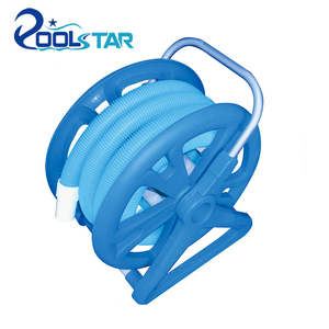 Poolstar Avvolgitubo Flessibile in PVC da 32mm con Manico in Alluminio Retrattile <span class=keywords><strong>per</strong></span> Esterni, 13m/30m, Riavvolgibile, Anti-UV, <span class=keywords><strong>per</strong></span> Irrigazione Piscina - Product Image 3