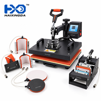 Presse à Chaud Manuelle Électrique 8-en-1 29x38cm pour Sublimation – Imprimante de Transfert pour T-shirts, Mugs, Casquettes, Assiettes, Tapis de Souris