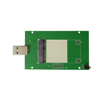 Bandeja de tarjeta MINIPCIE a USB 2.0 compatible con cajas opcionales para 4G EC25 EG25 NL668