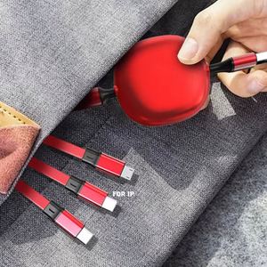 Promotional Gift 100W Fast Charging <b>Usb</b> Retractable 6A 3-In-1 Data for Mobile Phones Type C Phone <b>Cable</b> - Product Image 2