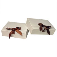 Haute qualité pas cher recyclable pliant réutilisable compétitif carte rigide vide coffrets cadeaux Logo personnalisé éponge mat stratification