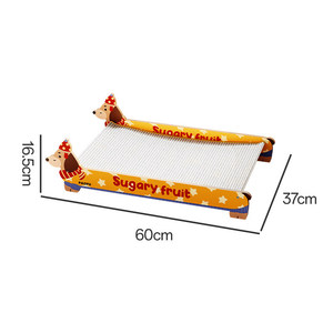 Planche à gratter pour chat en sisal, lit pour chat, jouet pour chat, divertissement autonome, planche à gratter résistante à l'usure et sans perte de fibres - Product Image 1