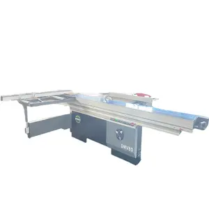 HYSEN Woodworking panel 45 degree 90 degree sliding table circular cutting off board mobile worktable saw machine for sale