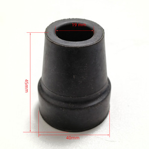 Almohadilla de goma para bastón Maxhealth, 19 mm de diámetro interior, antideslizante, duradera, para bastón de caminar - Product Image 3
