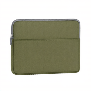 Funda Protectora para Portátil Acolchada de Poliéster Resistente al Agua, Moderna, a Prueba de Golpes, con Bolsillo Frontal, Reciclable - Product Image 6