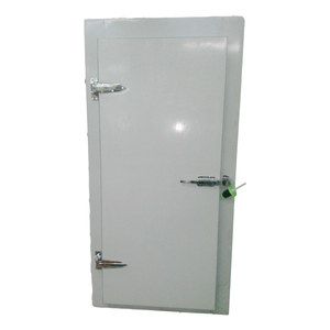 Panneau d'isolation en polyuréthane en acier inoxydable 10 cm, porte latérale électrique pour équipement de réfrigération et de stockage frigorifique - Product Image 5