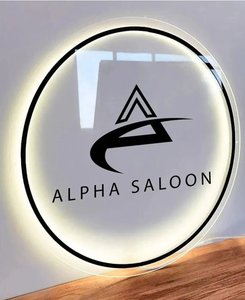 Letrero Metálico Retroiluminado para Negocios, Letrero Acrílico 3D Personalizado para Spa, <span class=keywords><strong>Uñas</strong></span>, Salón de Belleza, Muebles de Salón - Product Image 4