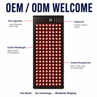 Panneau de luminothérapie rouge OEM ODM personnalisé 240W IP65 étanche AQU-240, haute résistance à la température, vente en gros usine