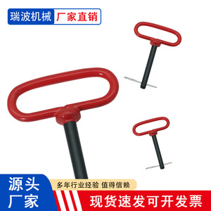 Steel Ball <b>Pins</b> Quick Release <b>Pins</b> Galvanized Safety <b>Pins</b> Q235 Carbon Steel Zinc Plated Grade A Level 4.8 For Construction And - Product Image 3