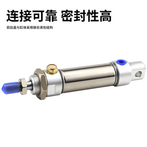 กระบอกสูบสแตนเลสแบบกระทำเดี่ยวขนาดเล็ก MSA40*25*50*75*100*125*150*175*200*250 - Product Image 3