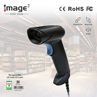 Lector de Códigos de Barras 1D 2D QR HC-708, Escáner de Códigos de Barras Portátil USB Compacto, Plug and Play, para Almacén, Fábrica, Supermercado, Tienda de Ropa