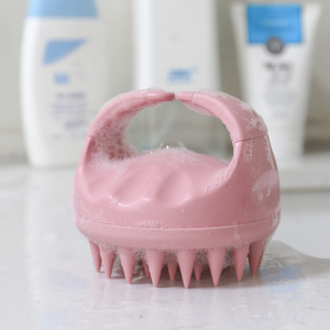 Nhãn Hiệu Riêng Bán Buôn Bàn Chải Ướt Detangling Tóc Da Đầu Massager Tóc Màu Hồng Bàn Chải Detangler - Product Image 2