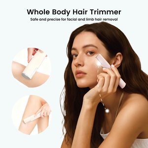 Rasoir électrique pour <span class=keywords><strong>femme</strong></span> Rasoir pour <span class=keywords><strong>femme</strong></span> Épilateur à <span class=keywords><strong>moustache</strong></span> indolore Épilateur pour jambe Bikini Corps Tondeuse pour femmes Épilateur facial - Product Image 3