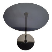 Table noire podium table acrylique avec support en acier pour restaurants, mariage, bureau et salle de classe pupitre acrylique, magasin