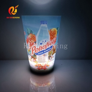 RICHSHINING Taza de fiesta de plástico LED personalizada de 12OZ, 14OZ, 16OZ, efecto de brillo activado por agua, detección de luz, características intermitentes para fiestas - Product Image 6