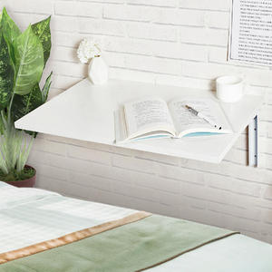 Tavolo pieghevole a parete ripiano galleggiante per scaffali unità di stoccaggio in casa ufficio scaffalature a parete soluzione organizzazione - Product Image 6