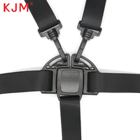 Produit pour bébé remplacement du harnais de ceinture de sécurité pour bébé boucle de harnais à 5 points pour rehausseur de chaise haute