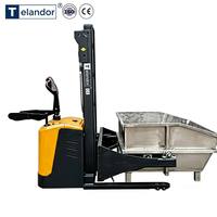 Chariots élévateurs électriques sur mesure pour la manutention de marchandises de grande taille, avec décélération pendant le virage