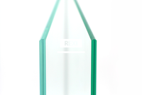 Feuille de verre transparent CE transparent 1mm-19mm verre cristal solide trempé pour escalier direct usine pour système de salon