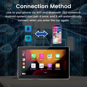 Reproductor de vídeo Universal para coche, 7 pulgadas, 1440P, para Toyota/Mazda/Honda, apple, Carplay, Android, pantalla táctil, cámara de salpicadero 4k - Product Image 4