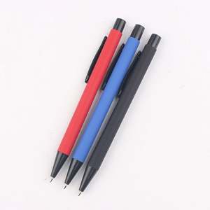 Stylo bille en métal à pression avec logo - Product Image 2