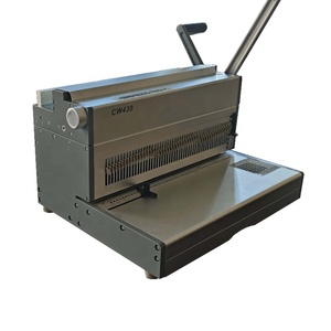 ワイヤー用手動製本機3:1ダブルワイヤーバインダーA3サイズオフィス用丸穴 - Product Image 3