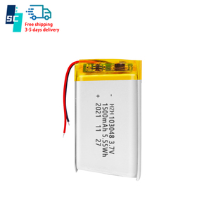 Gotion <span class=keywords><strong>103048</strong></span> 솔리드 스테이트 배터리 1500mAh <span class=keywords><strong>3.7V</strong></span> 무전기 소형 팬 및 에어컨 파우치 사용 500 사이클 수명 - Product Image 1