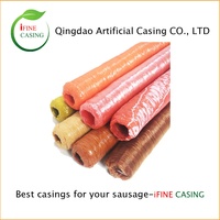 Saucisse utilisant des boyaux en plastique