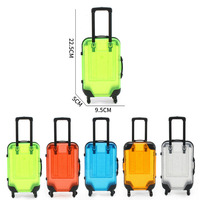 Coffret Cadeau Promotionnel Mini Valise pour Cils et Brillant à Lèvres, Boîte à Cils en Plastique, Étuis à Cils Vides, Emballages pour Cils