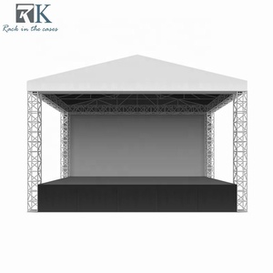 Outdoor Portable LED Display Aluminum Truss Weddings Events Stage Lighting <b>Speaker</b> <b>Stand</b> for Concerts - Product Image 3