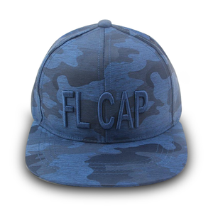 Tùy Chỉnh Thêu Logo Có Thể Điều Chỉnh Hip Hop Mũ Phụ Nữ Người Đàn Ông 6 Bảng Điều Chỉnh Màu Xanh Camo In Hóa Đơn Phẳng Hat Snapback Mũ - Product Image 2
