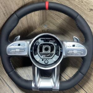 Volante Personalizado de Fábrica YLC para <span class=keywords><strong>BMW</strong></span> G80 M3, Estilo Personalizable, Volante de Cuero y Fibra de Carbono para G80 - Product Image 2