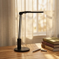 Lampe de table LED haut de gamme CRI 95, protection des yeux pour les étudiants, 3 modes de couleur, contrôle tactile, lampe de lecture à intensité variable